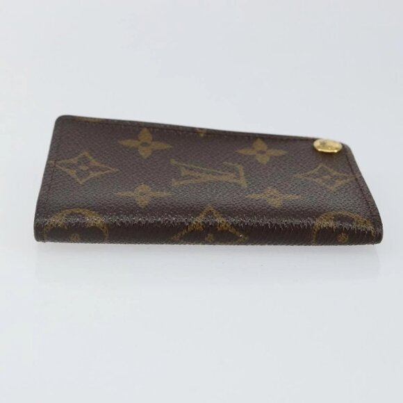 LOUIS VUITTON Monogram Porto Cartes Crdit Pression Card Case M60937 Auth th6343 - Picture 4 of 16
